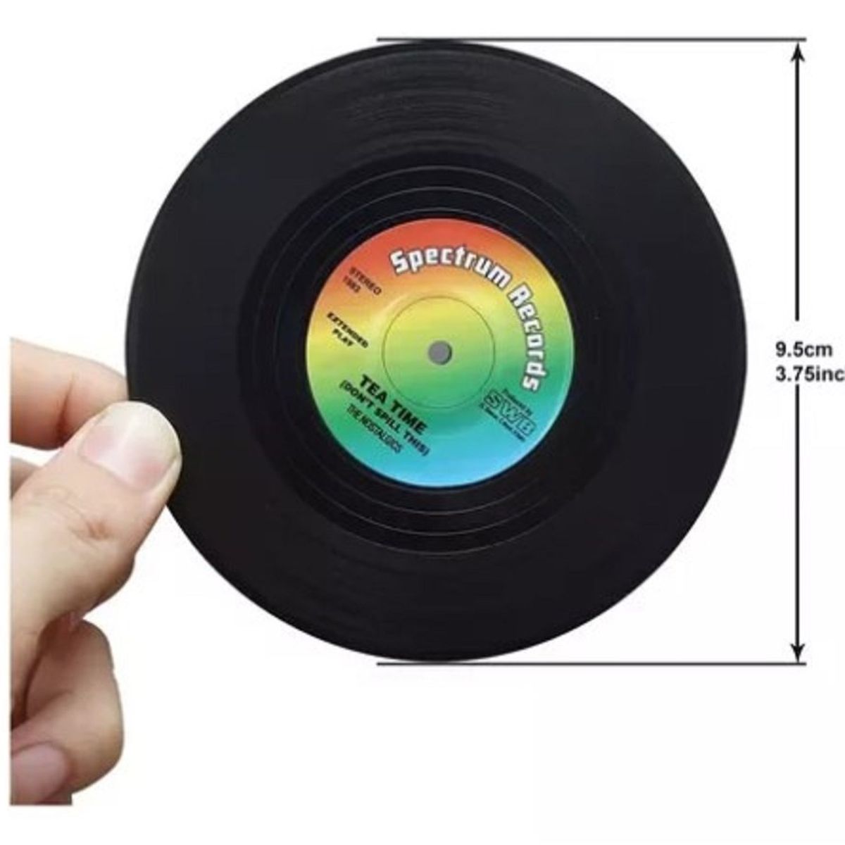 GENERICO - Posavaso de disco de vinil  de calidad A1