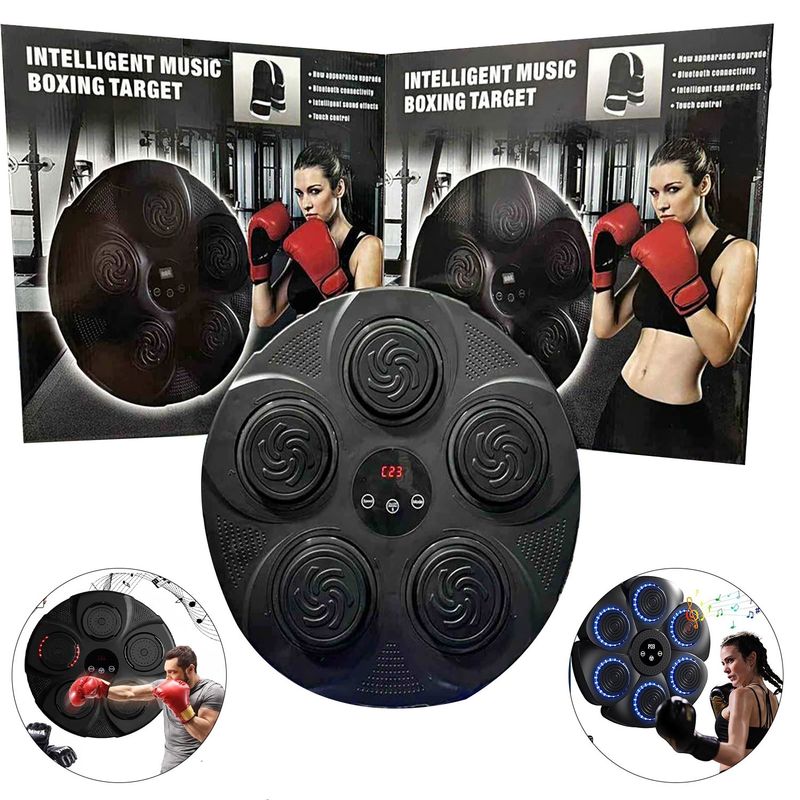GENERICO - Set de Boxeo inteligente  Música con Luz Led y Bluetooth
