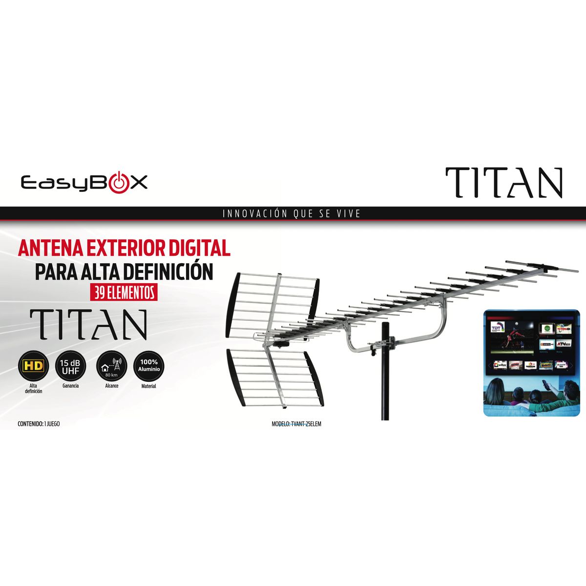 Easy Corp - ANTENA DIGITAL PARA HOTELES - RESTAURANTES - VARIOS TELEVISORES