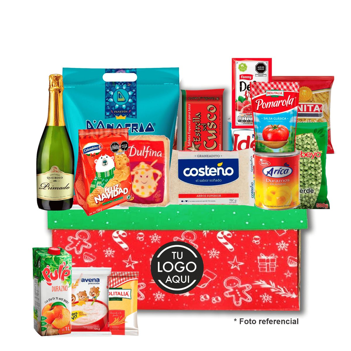 GENERICO - Canasta Navideña Noche Buena 4