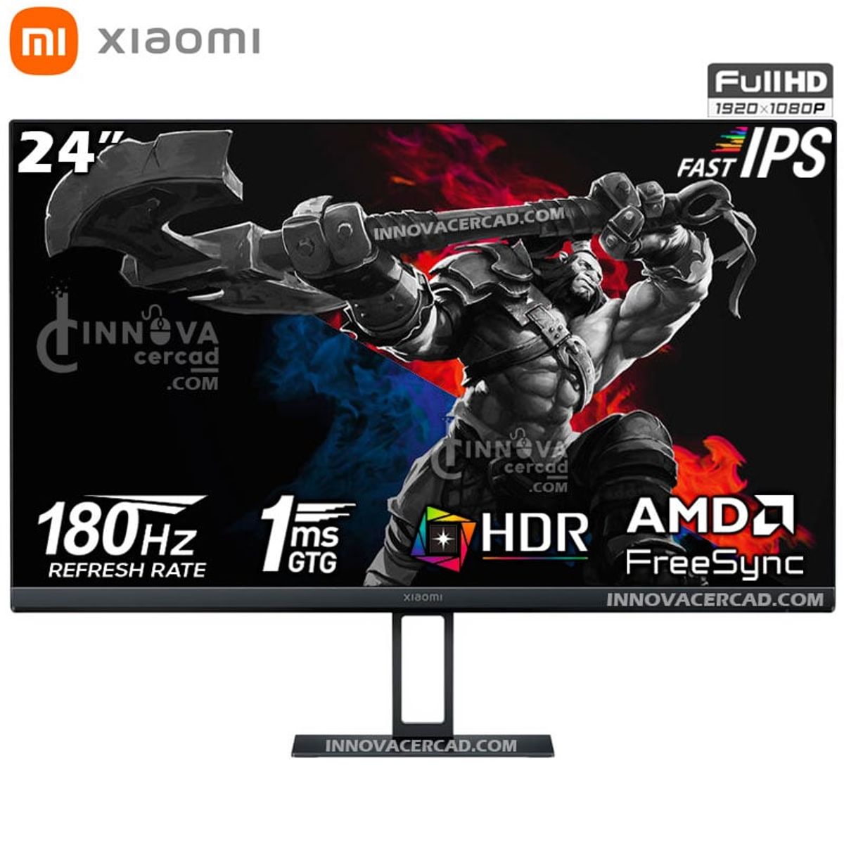 XIAOMI - Monitor Xiaomi G24I 24 FHD Fast IPS 180hz 1ms HDR AMD FreeSync