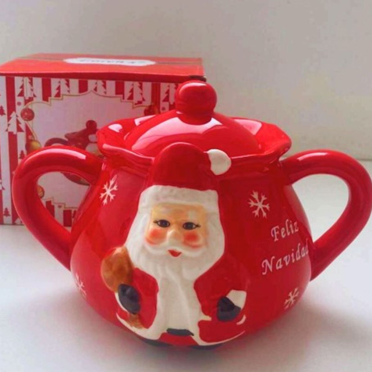 GENERICO - Azucarera Navideño Diseño de Papa Noel