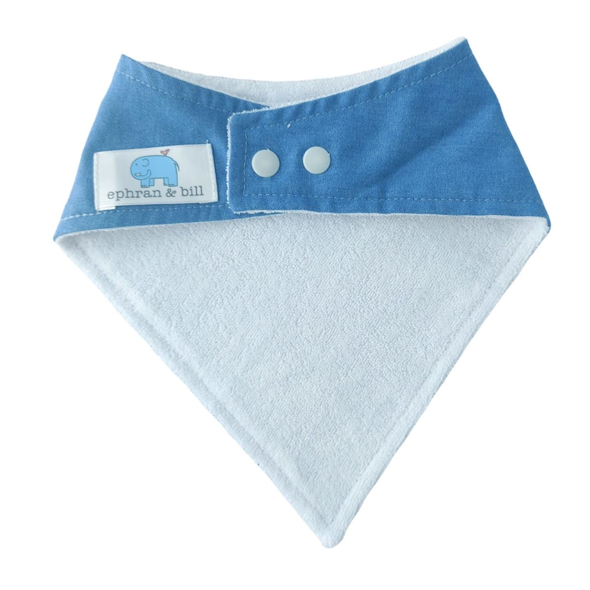 EPHRAN & BILL - Babero Bandana Para Bebé Jean Celeste
