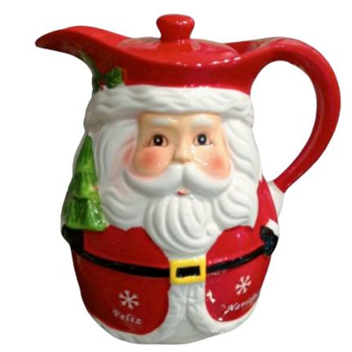 GENERICO - Jarra Navideña con diseño Papa Noel