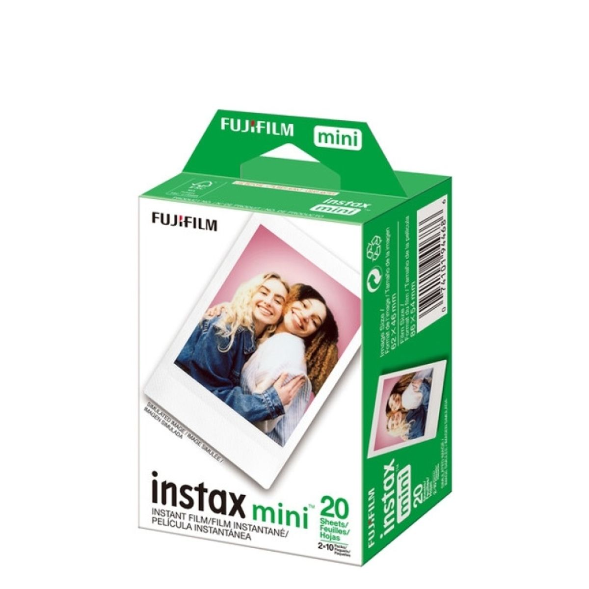FUJIFILM - Película instantánea FUJIFILM INSTAX MINI 20 exposiciones