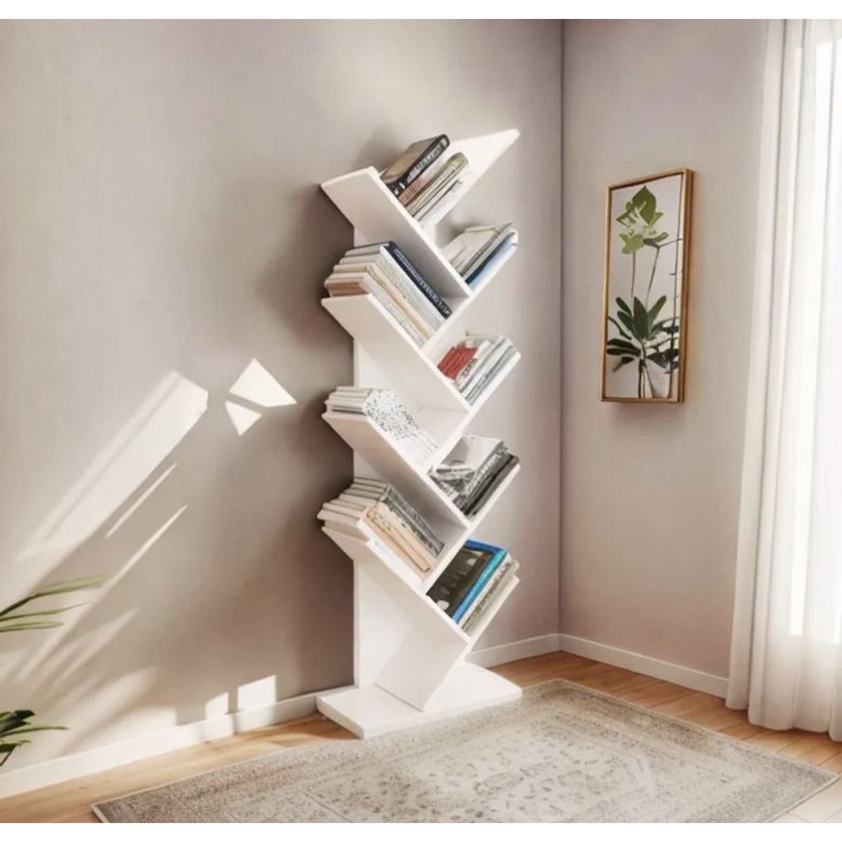 PELIKANO - LIBRERO ESTANTE EN MELAMINA DE 18MM