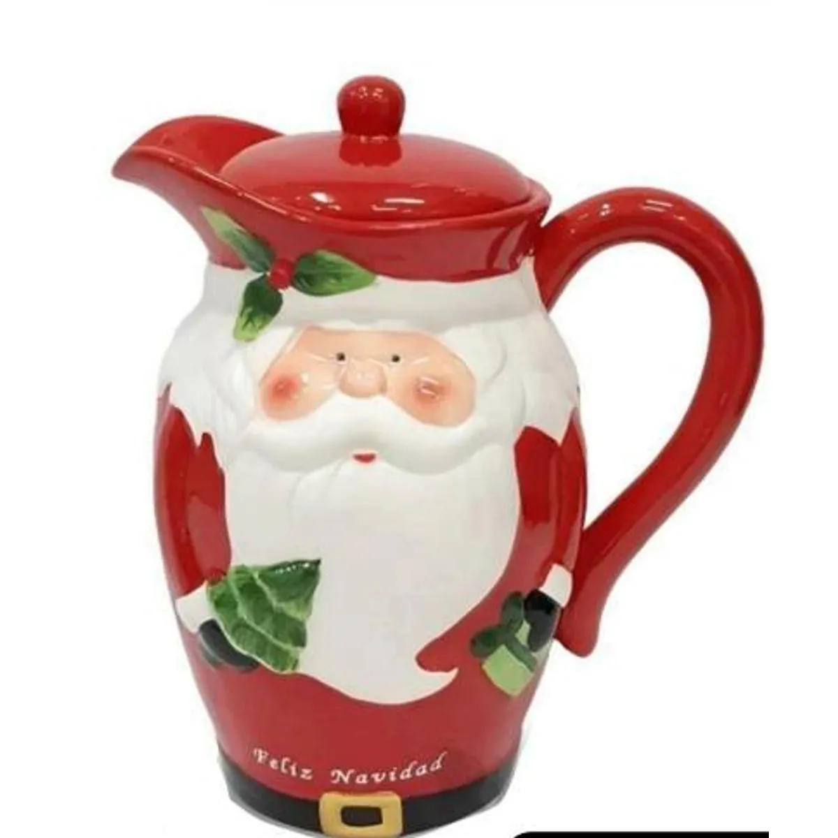 GENERICO - Jarra Navideña con diseño Papa Noel