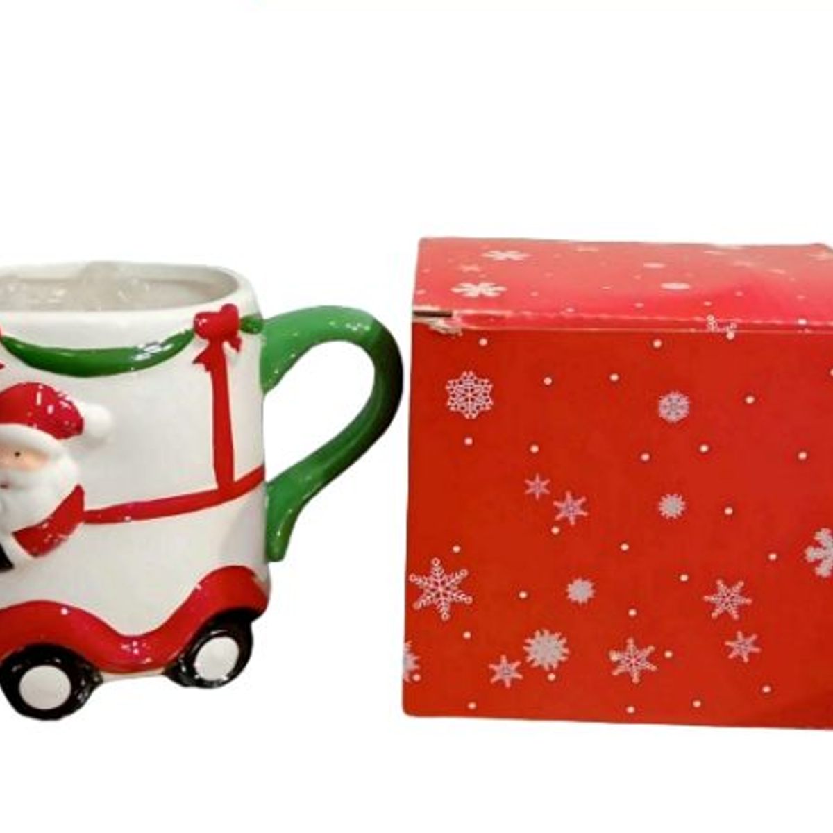 GENERICO - Taza Navideña con diseño de Papa Noel