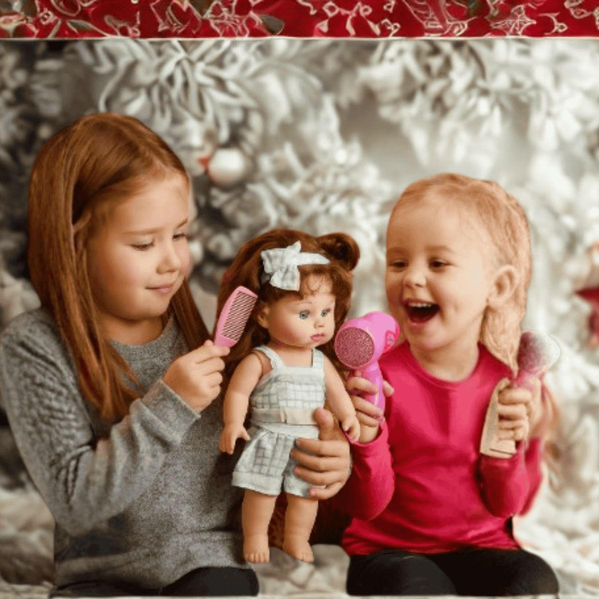 GENERICO - MUÑECA MUSICAL  KWAIT CON ACCESORIOS DE BELLEZA