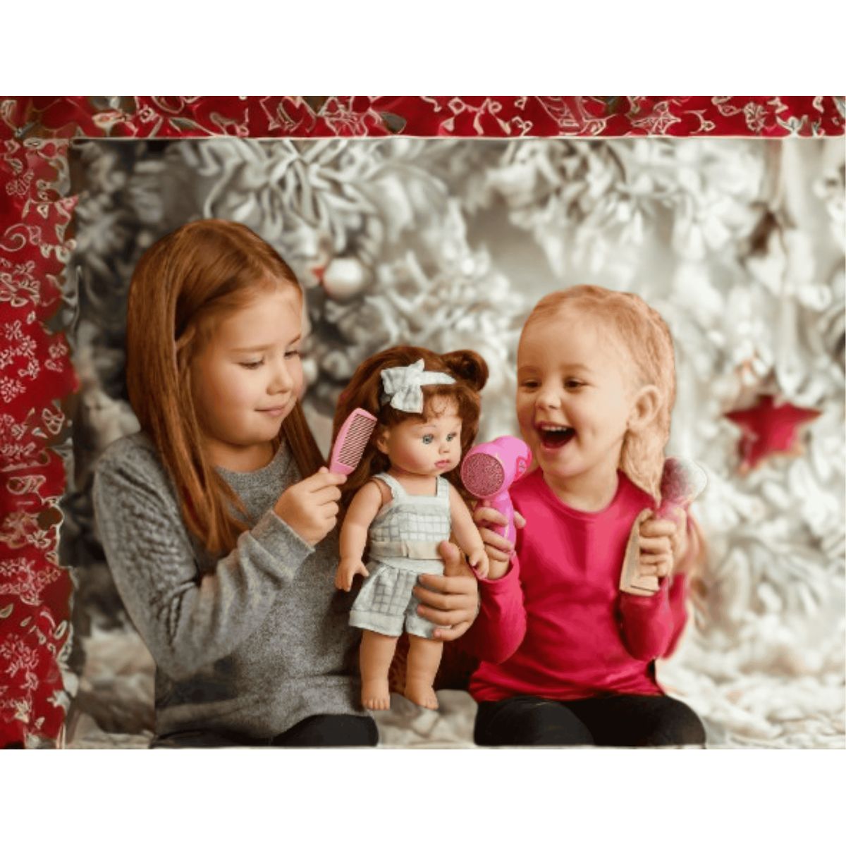 GENERICO - MUÑECA MUSICAL  KWAIT CON ACCESORIOS DE BELLEZA