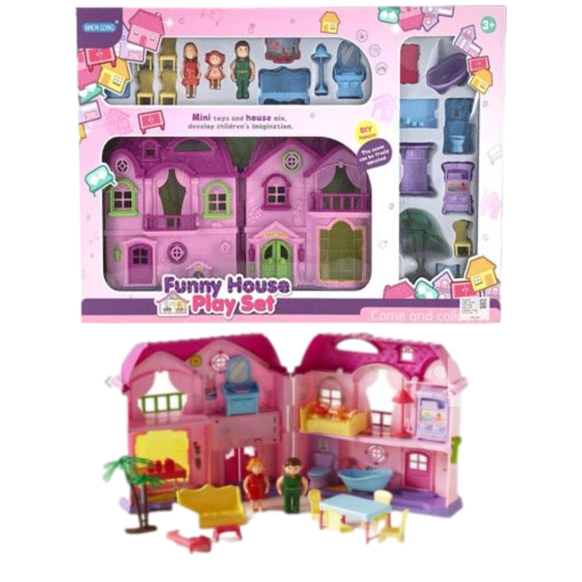 GENERICO - SET DE JUEGO DE CASA FAMILIAR