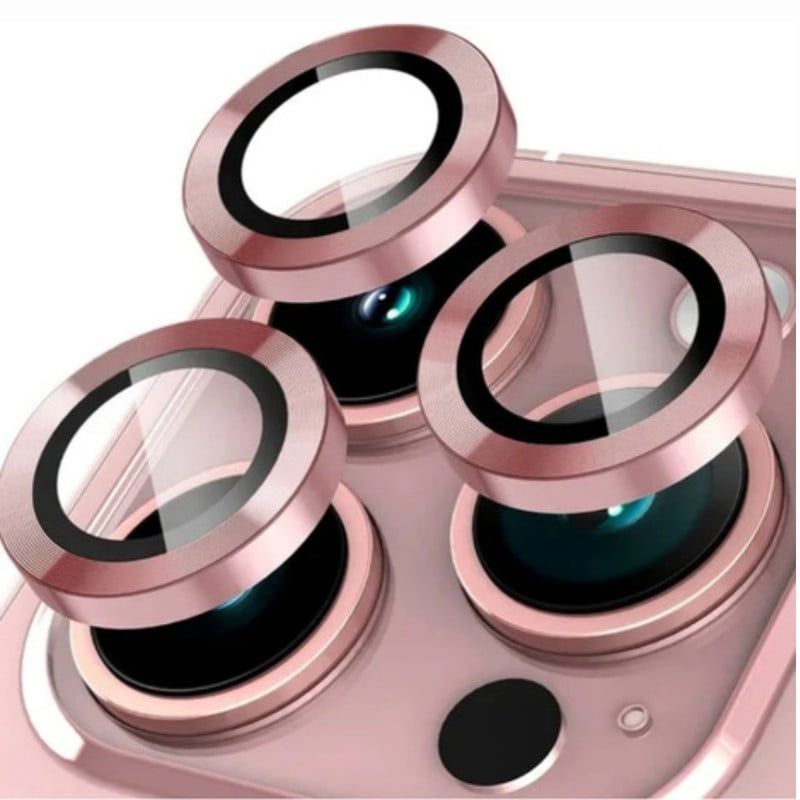CASE - Mica de Camara Individual Para Iphone 16 Pro - Rosa