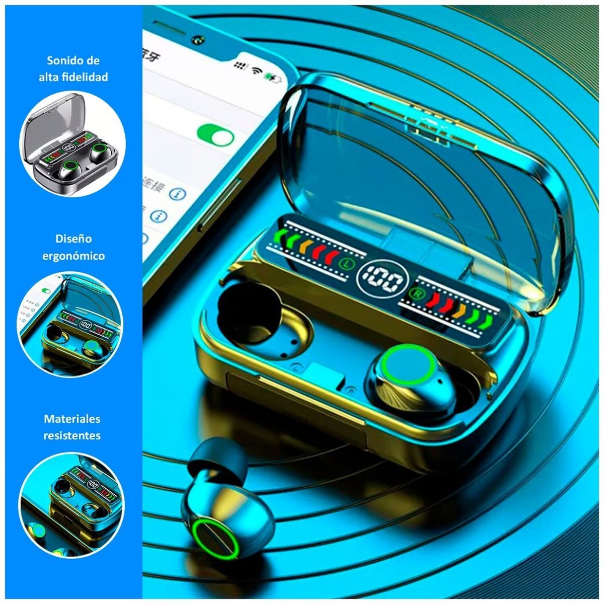 GENERICO - Audífonos Inalambricos M100