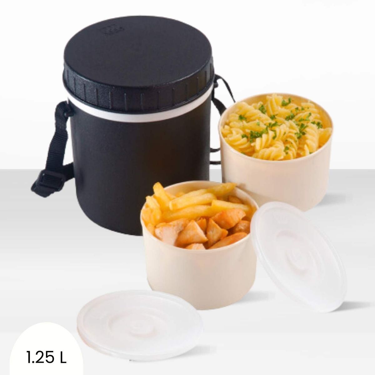POLIMES - Termo de Comida Dos Divisiones Termolunch 125 L