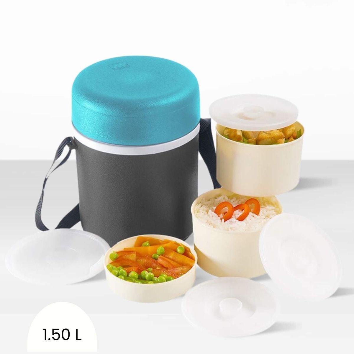 POLIMES - Termo de Comida Excel Polimes Turquesa 1.5 L