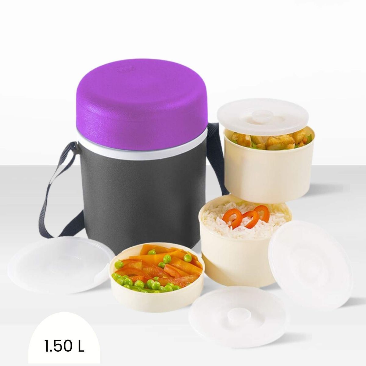 POLIMES - Termo de Comida Excel Polimes Lila 1.5 L