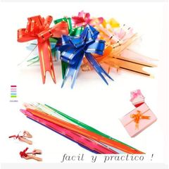 Lazos Automáticos para Regalos 64 mm | Cintas Decorativas