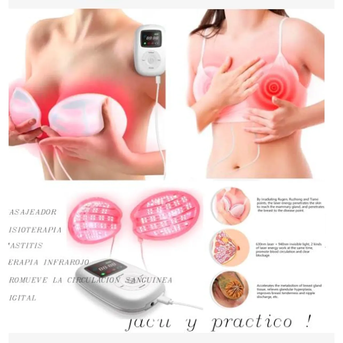 GENERICO - Terapia de luz LED roja infrarroja