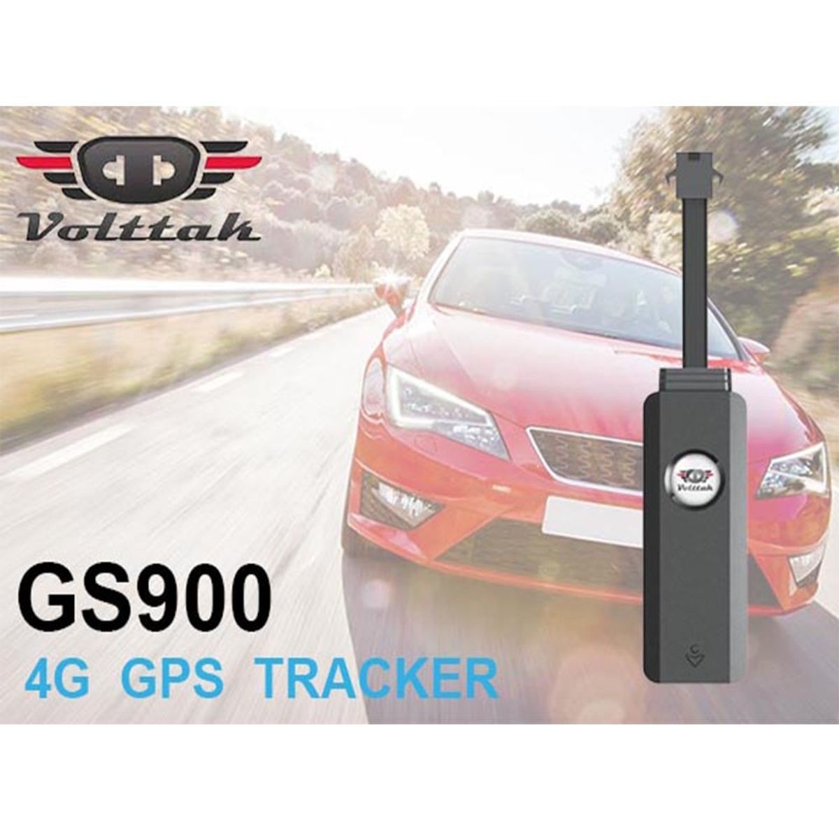 VOLTTAK - GPS Vehicular Volttak GS900 - 4G Apagado de Motor