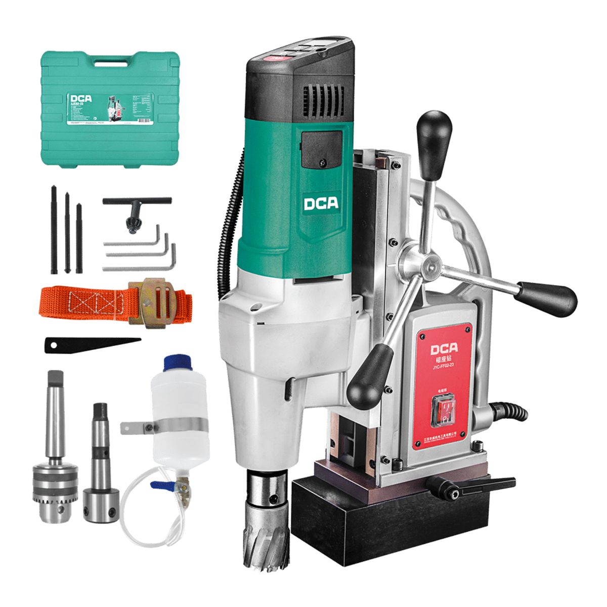 DCA - Taladro magnetico 1600w 23/50MM triple funcion DCA