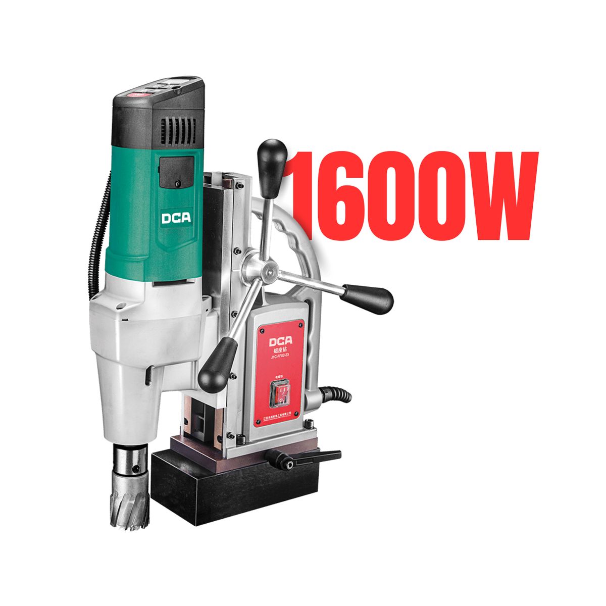 DCA - Taladro magnetico 1600w 23/50MM triple funcion DCA