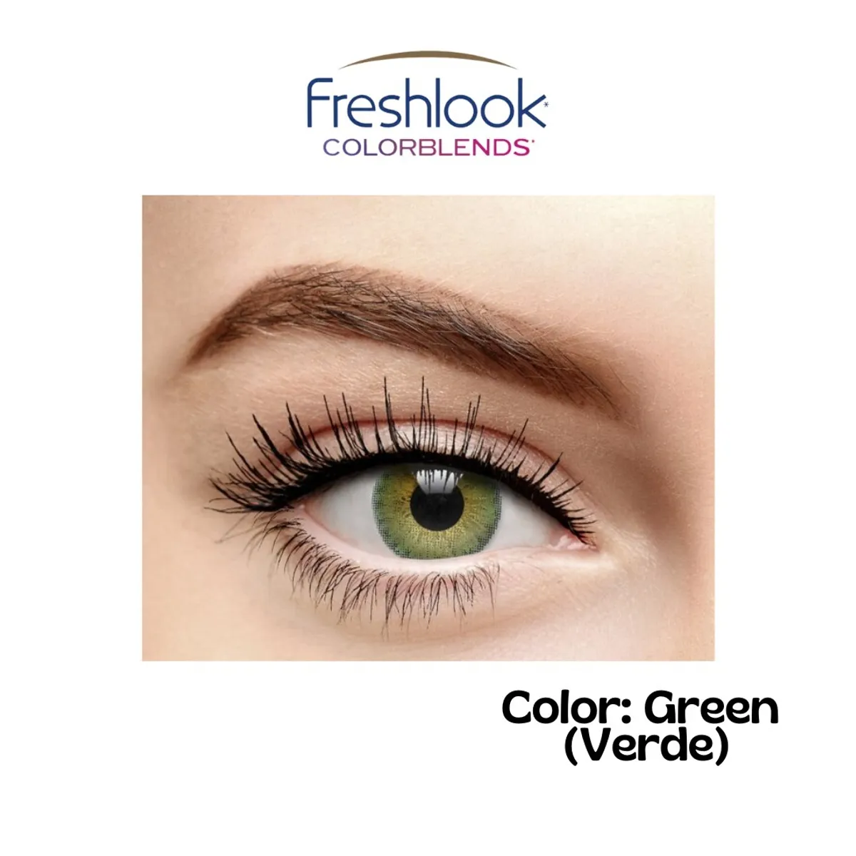 GENERICO - Lentes de Contacto Freshlook Colorblends Color Verde Green