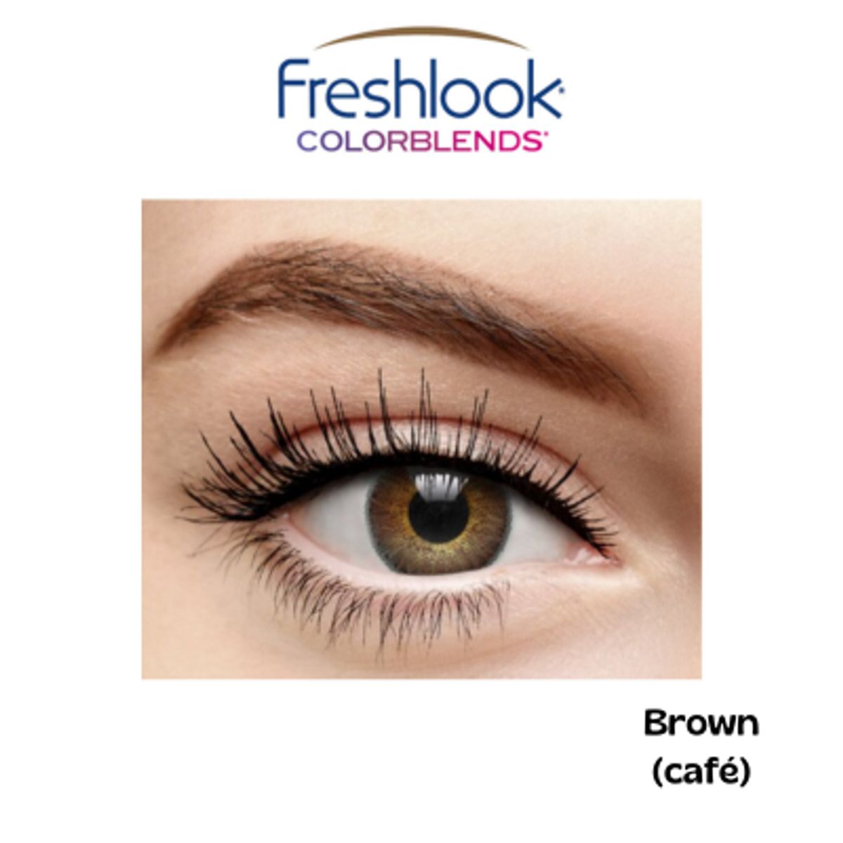 GENERICO - Lentes de Contacto Freshlook Colorblends Color Brown Cafe