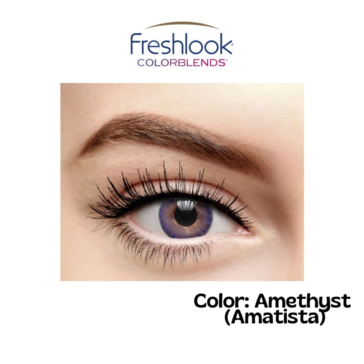 GENERICO - Lentes de Contacto Freshlook Colorblends Color Amatista