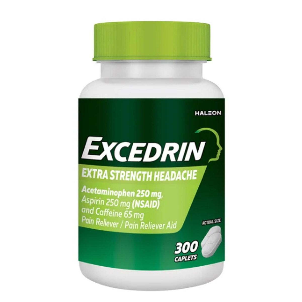 GENERICO - Excedrin Extra Fuerte x 300 comprimidos