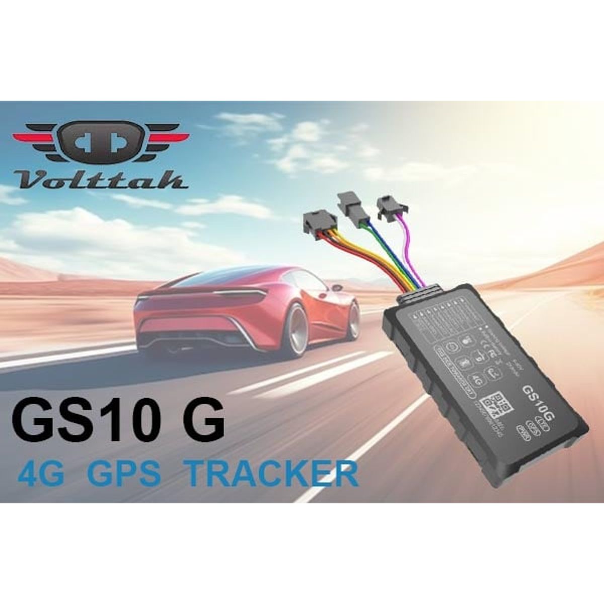 VOLTTAK - GPS Vehicular Volttak GS10G - 4G Apagado de Motor