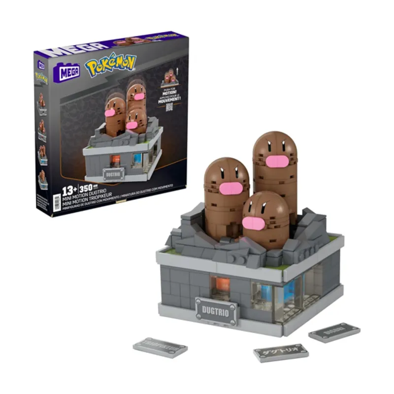 POKEMON - POKEMON MEGA DUGTRIO 350 PIEZAS