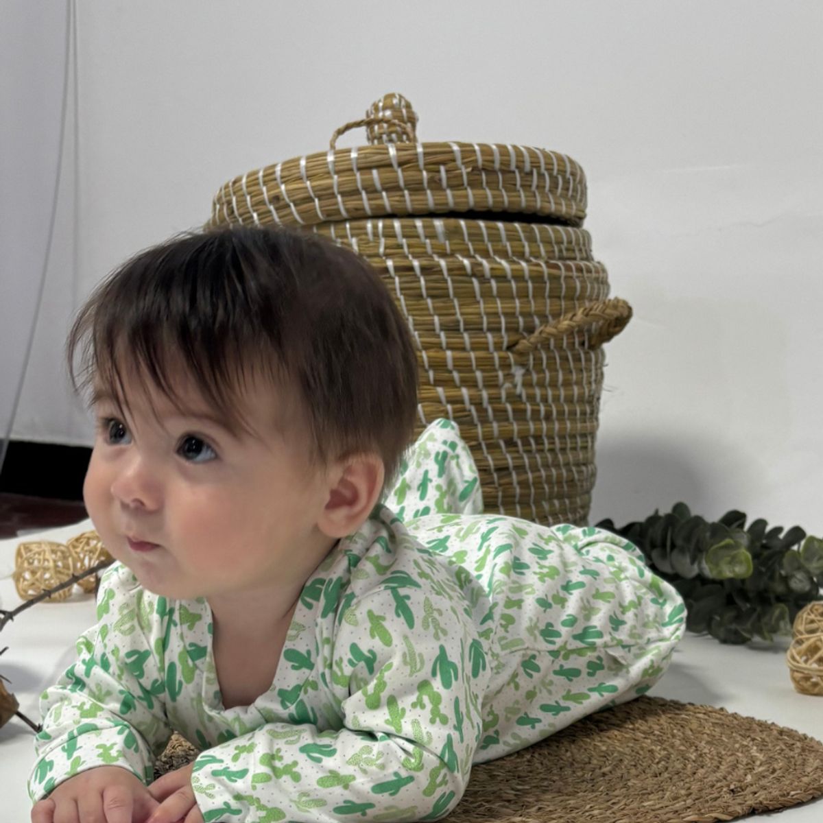 WAWA PIMA - PIJAMA BEBÉ NIÑO NIÑA CON PIECITO ALGODÓN PIMA - TOYS CACTUS