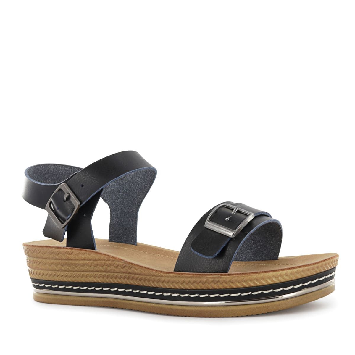 IMPULS - Sandalias con Plataforma Mujer Impuls Carida07 Negro