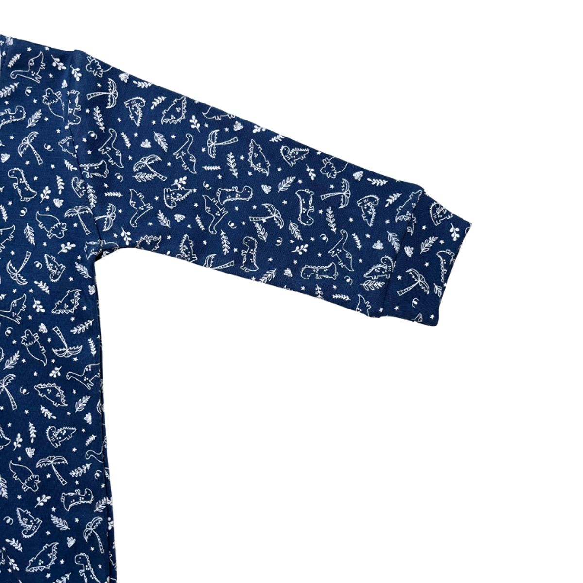 WAWA PIMA - PIJAMA BEBÉ NIÑO SIN PIE ALGODÓN PIMA - DINO BLUE