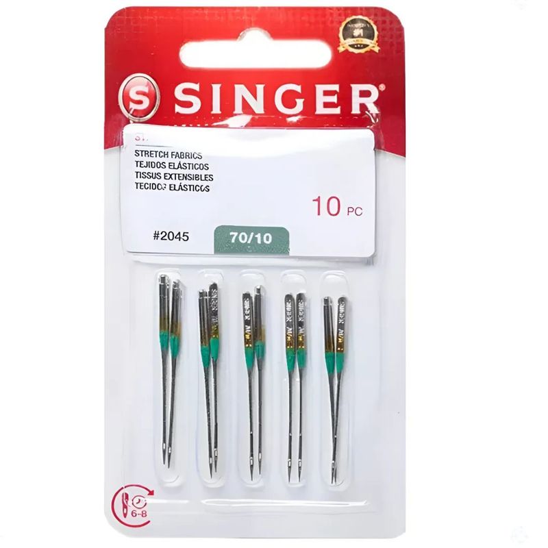 SINGER - Aguja Singer Nro 09 para Maquinas Coser Domesticas Familiar