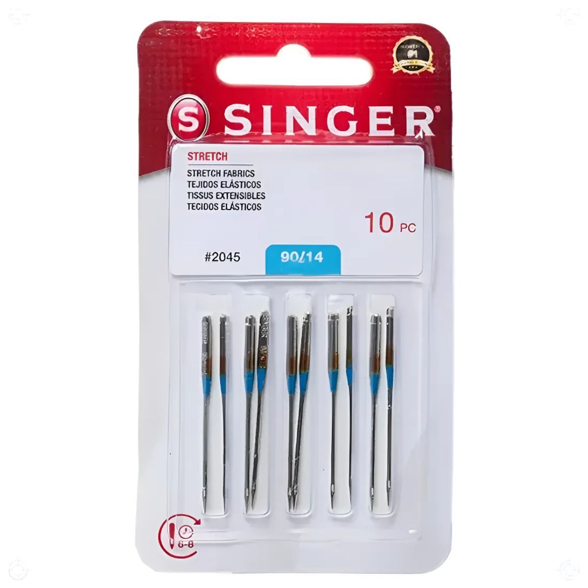 SINGER - Aguja Singer Nro 14 Para Maquinas Domesticas Janome Brother