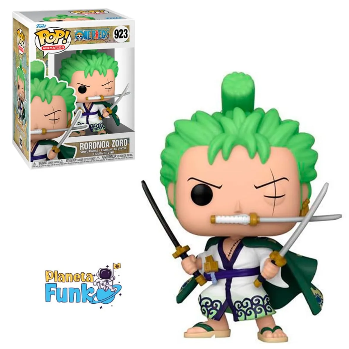 FUNKO - ONE PIECE RORONOA ZORO 923 FUNKO POP