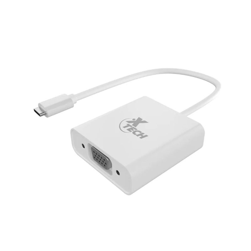XTECH - ADAPTADOR XTECH USB-C A VGA HEMBRA PN XTC-551