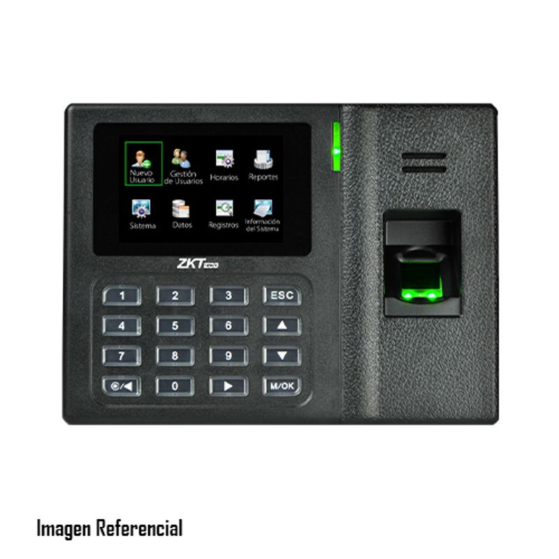 ZKTECO - CONTROL DE ASISTENCIA ZKTECO ZK-LX14 CON PANTALLA 3 PN ZK-LX14