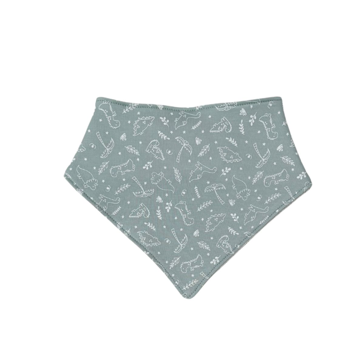 WAWA PIMA - BANDANA BEBÉ 100% ALGODÓN PIMA Y FORRO DE FELPA WAWA PIMA - DINO TALES