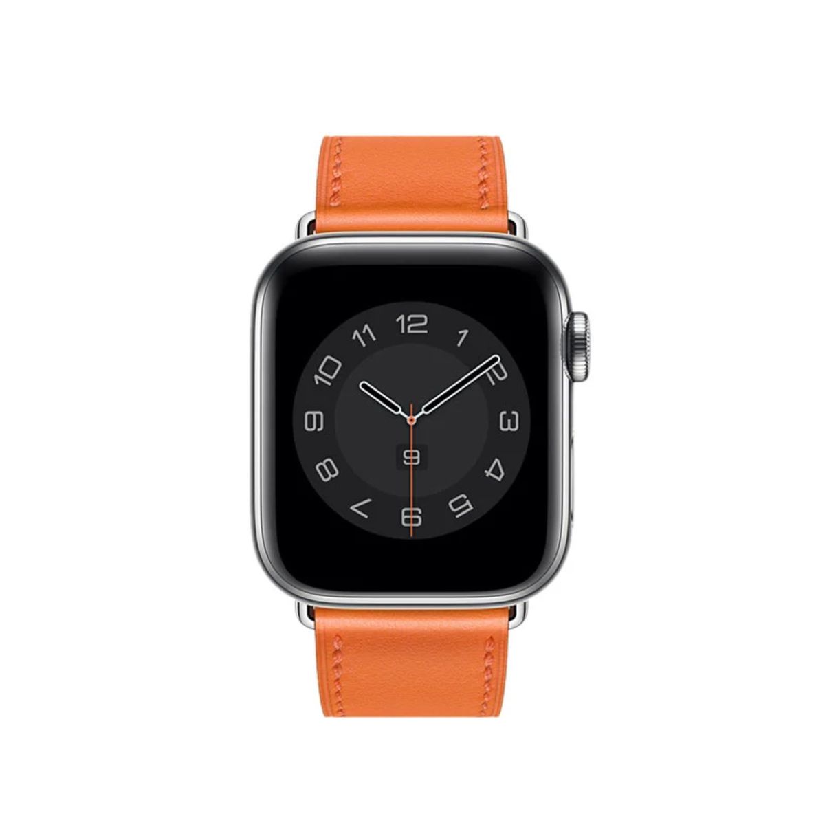 WIWU - Correa de Cuero genuino  NARANJA - WIWU - 42mm - 44mm - 45mm - 49mm