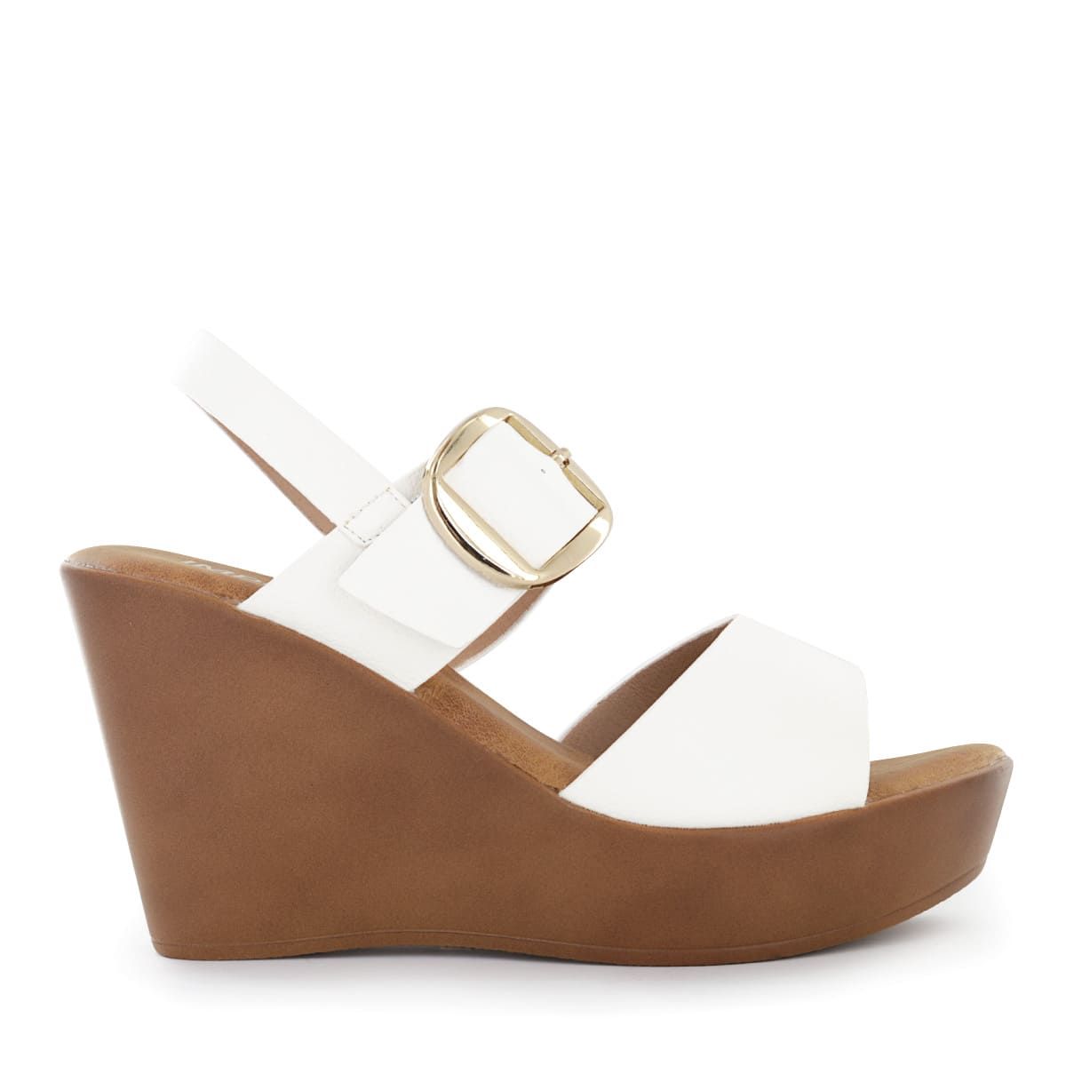 IMPULS - Sandalias Cuña Mujer Impuls Abi04 Blanco