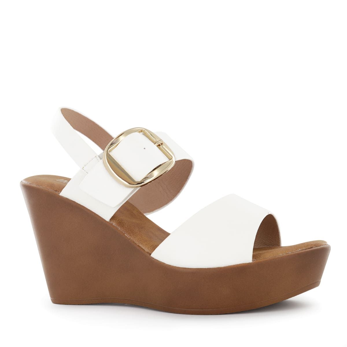 IMPULS - Sandalias Cuña Mujer Impuls Abi04 Blanco