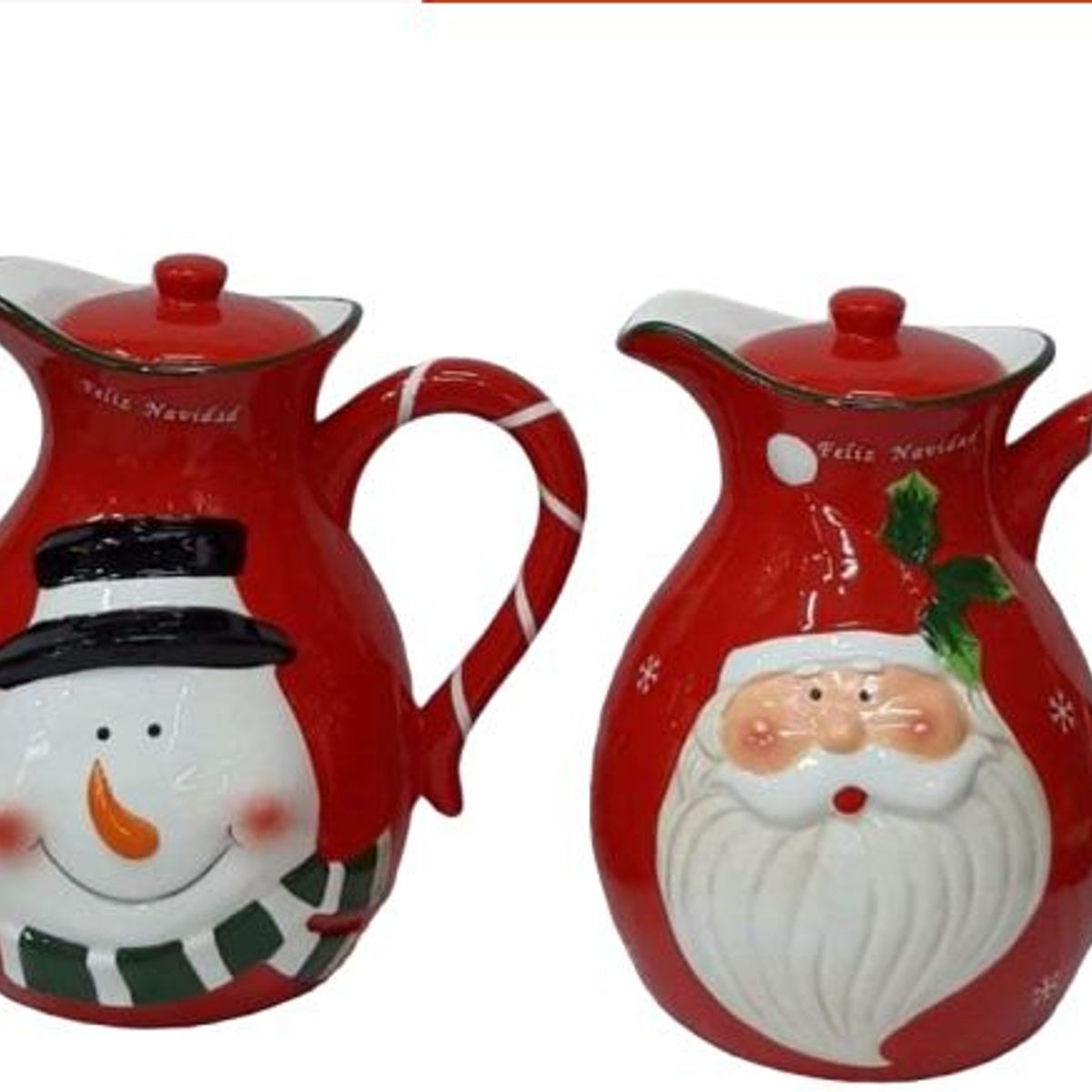 GENERICO - Jarra Navideña Ideal para Bebidas Calientes