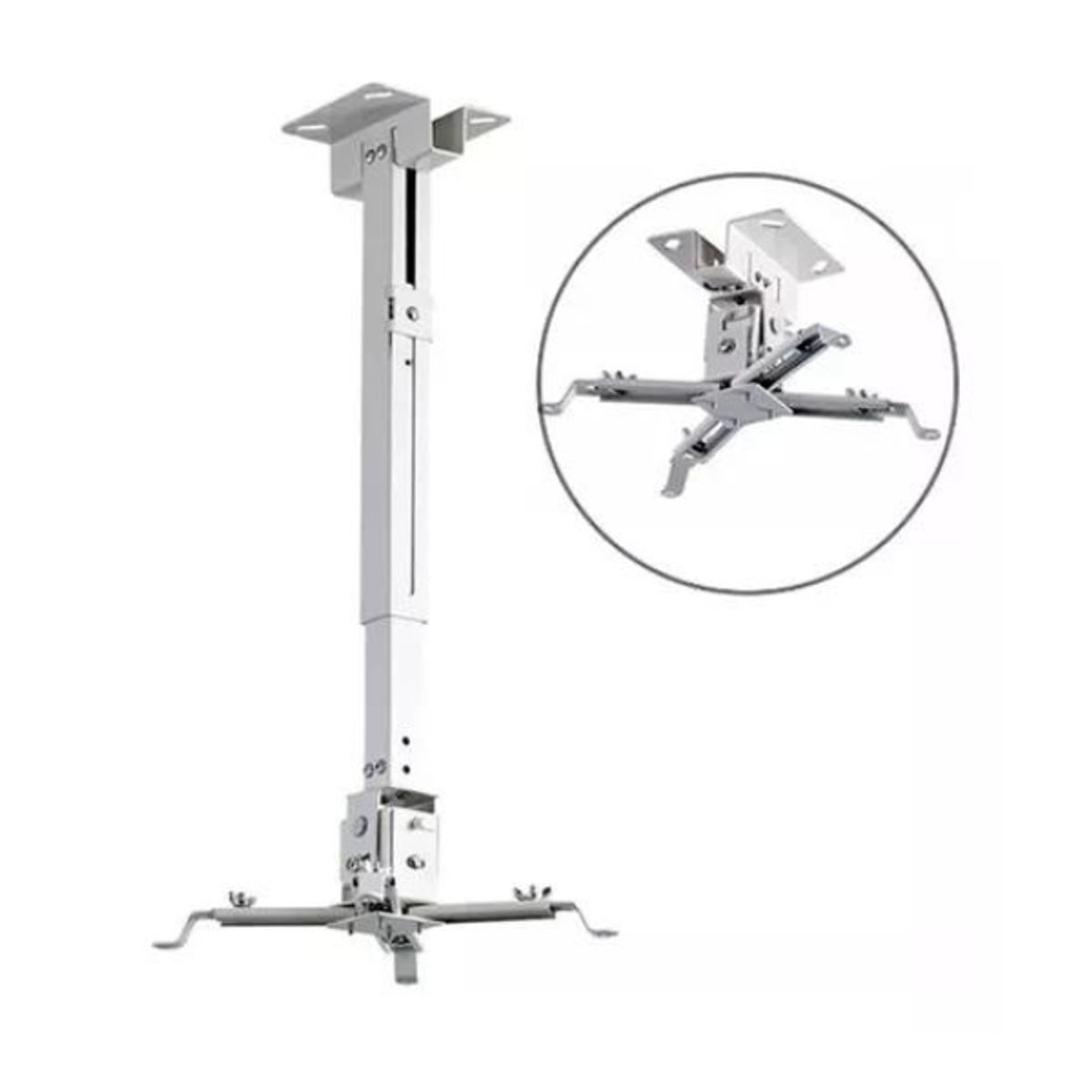 D' KAZA - RACK SOPORTE PARA PROYECTOR DE TECHO AJUSTABLE 43 - 65 CM