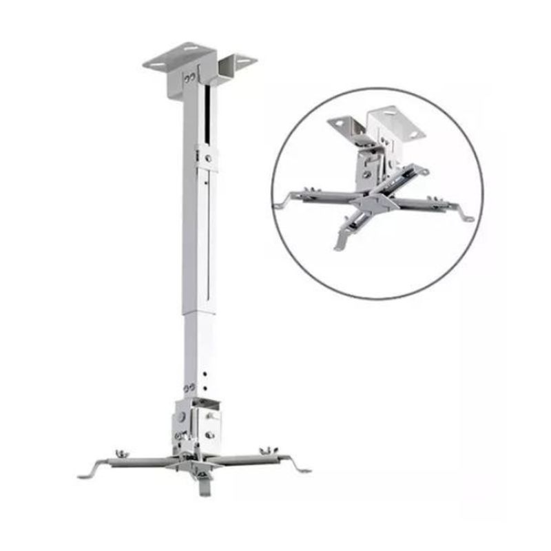 D' KAZA - RACK SOPORTE PARA PROYECTOR DE TECHO AJUSTABLE 43 - 65 CM