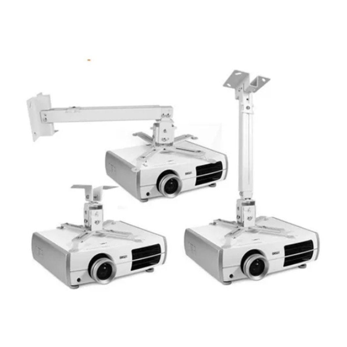 D' KAZA - RACK SOPORTE PARA PROYECTOR DE TECHO AJUSTABLE 43 - 65 CM