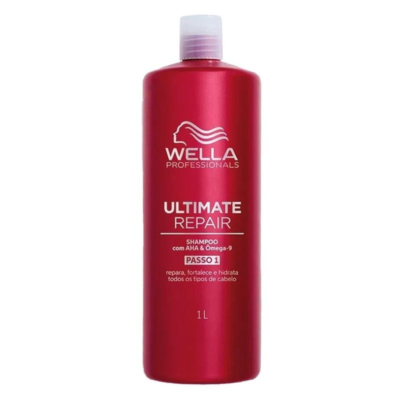 WELLA - Shampoo Reparador Ultimate Repair Wella 1Lt
