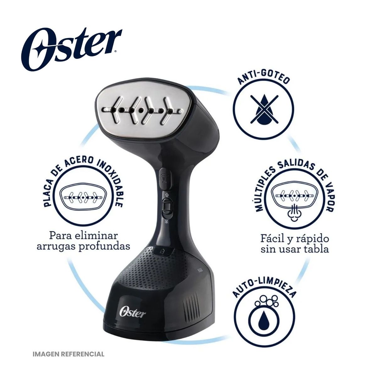 OSTER - Vaporizador de Prendas Portátil Oster GCSTES101