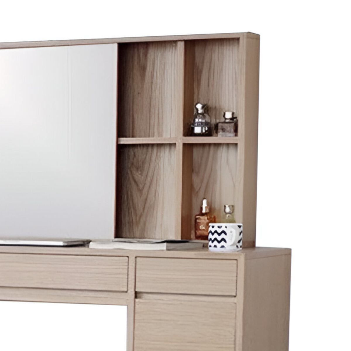 HOGAR & SPACIOS - HYS TOCADOR BETSABE MARRON CLARO